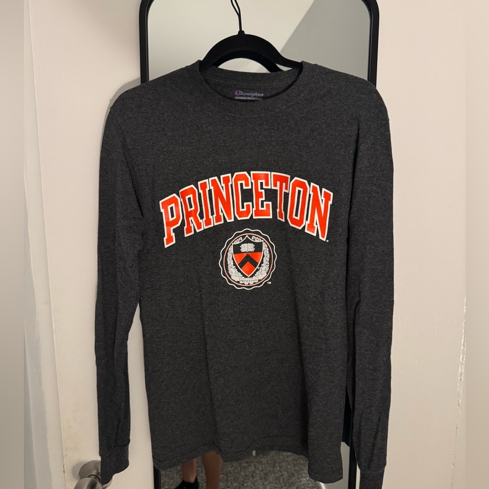 Champion Dark Gray Athletic Long Sleeve Shirt